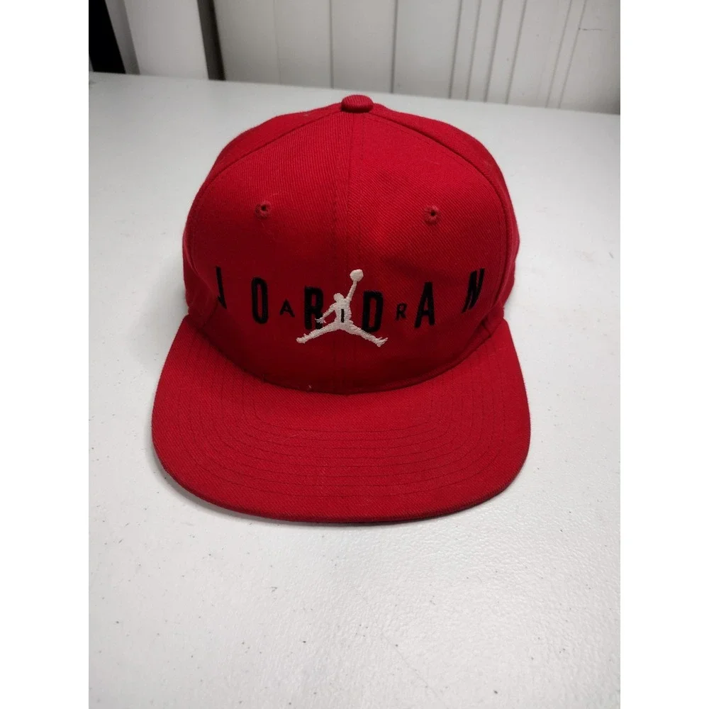 Nike Jordan Snapback Hat Red‎ Youth Baseball Cap Jumpman Logo